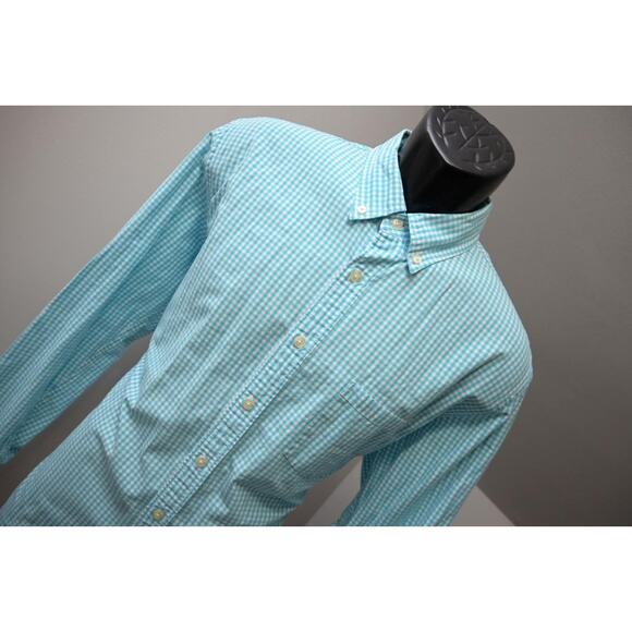 J Crew Dress Shirt Casual Plaid Long Sleeve Button Up Mens Size Large - Picture 4 of 7